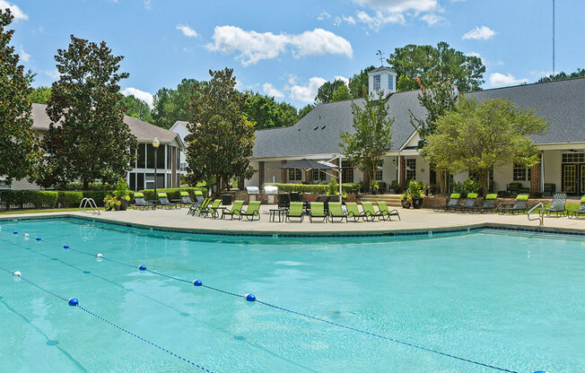 Pool at Avalon Apartments in Raleigh NC