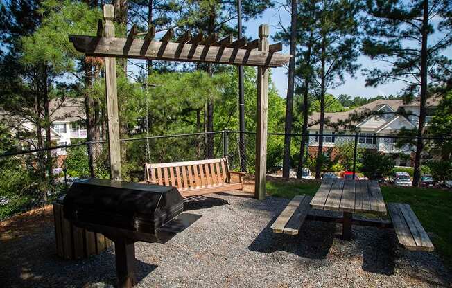 Grill area at Walton Vinings, Georgia