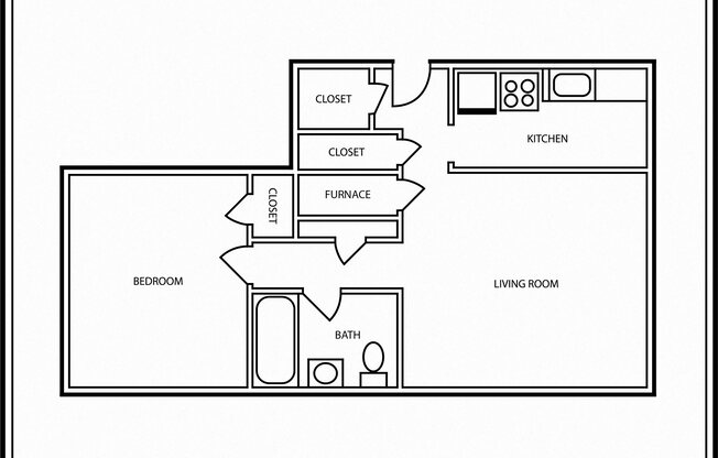 1 bed, 1 bath, 660 sqft, $1,060