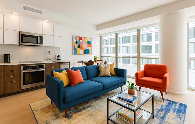 Livingroom Artline Apartments, Washington, 20024