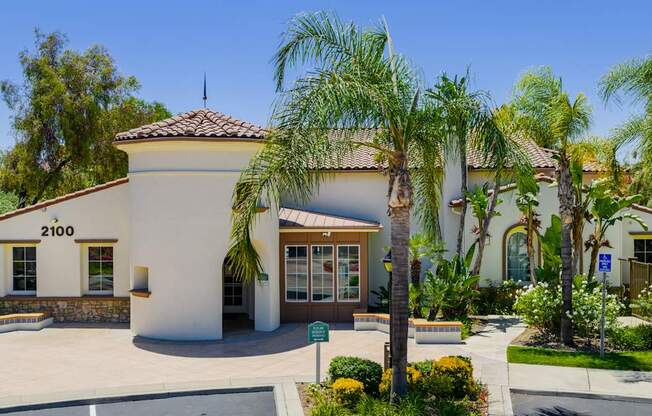 A building with the number 2100 on it.