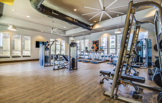 Fitness Center With Updated Equipment at Fifty02 Westover Hills, San Antonio, TX