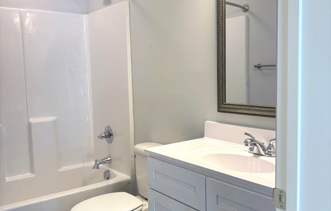 Upgraded Bathroom at Peachtree Place