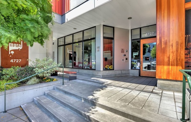 Community-Entryway to Property at Mural, Washington, 98116