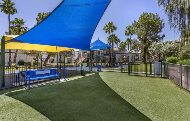 Dog Park at Boulders at Lookout Mountain Apartment Homes, Phoenix, AZ 85022