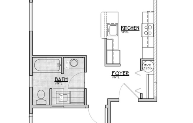 1 bed, 1 bath, 728 sqft, $1,400