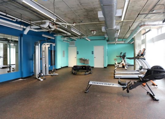 Modern Fitness Center at The George &amp; The Leonard, Atlanta, GA, 30312