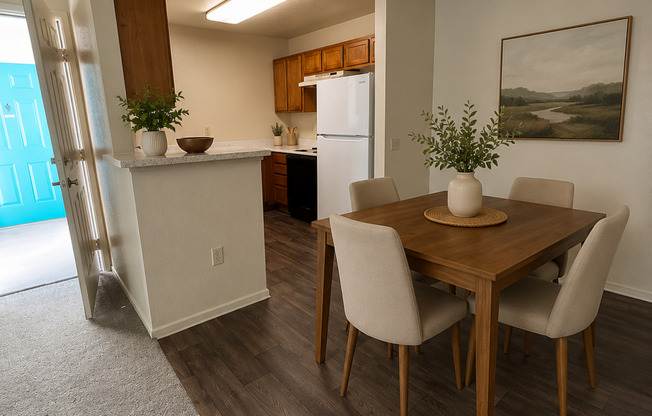 One Bedroom Kitchen