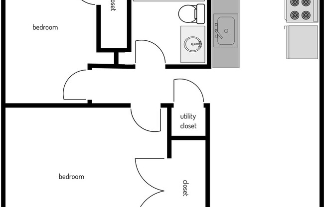 2 beds, 1 bath, 800 sqft, $1,095, Unit 15