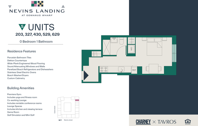 Studio, 1 bath, $3,250, Unit 203