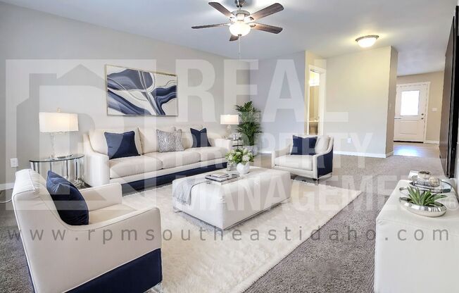 Bright & Clean 3 Bedroom, 2.5 Bathroom Townhome for Rent in Idaho Falls by Real Property Management with Washer & Dryer