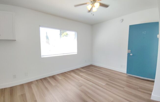 Studio, 1 bath, $1,495, Unit 12