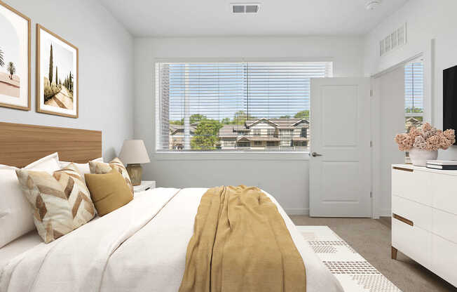 Bedroom with Hard Surface Flooring