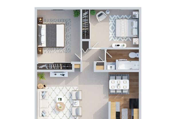 2 beds, 1 bath, 750 sqft, $1,500, Unit 23