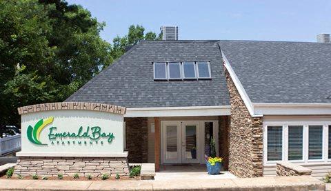 Entry Signage at Emerald Bay, Charlotte, NC