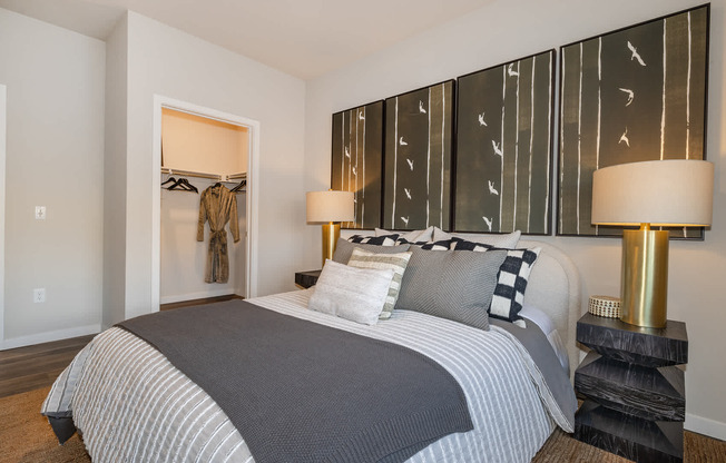 Bedroom with Hard Surface Flooring