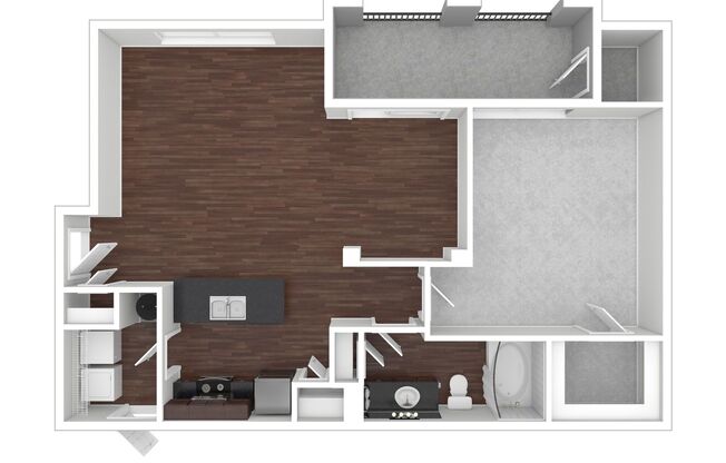 1 bed, 1 bath, 798 sqft, $1,550