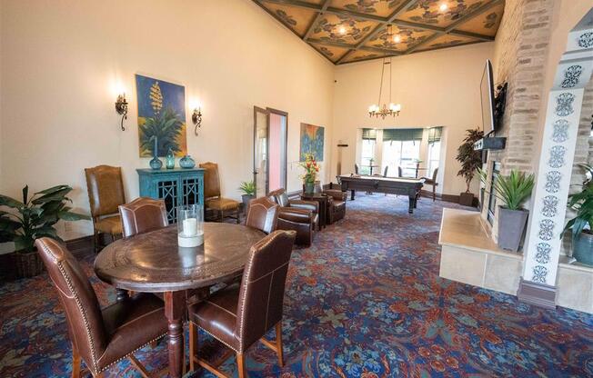 Event Hall With Dining  Area at Dominion Courtyard Villas, Fresno