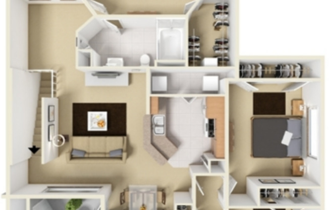 3 beds, 2 baths, 1,333 sqft, $1,199