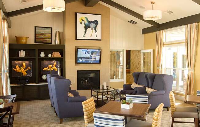 Community Clubhouse at Aventine Wilderness Hills in Lincoln, NE
