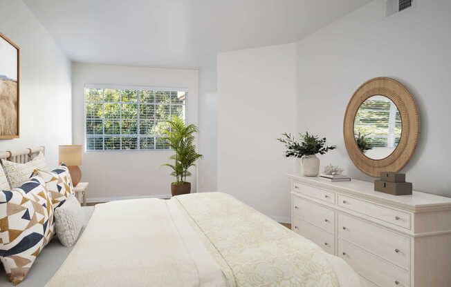 Bedroom with Hard Surface Flooring