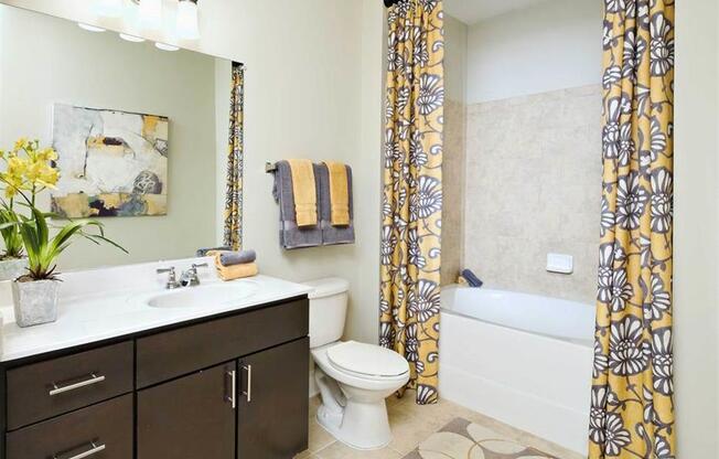 Luxurious Bathroom at Hidden Creek, Gaithersburg, MD