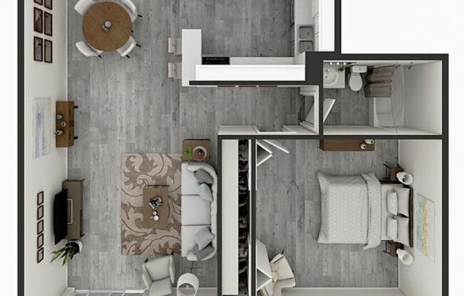 1 bed, 1 bath, 750 sqft, $1,425, Unit 1013-606