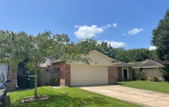 3 bedroom / 2bath home in Southwest Houston.