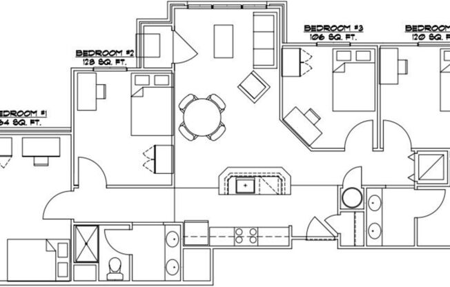 4 beds, 2 baths, 1,181 sqft, $1,499