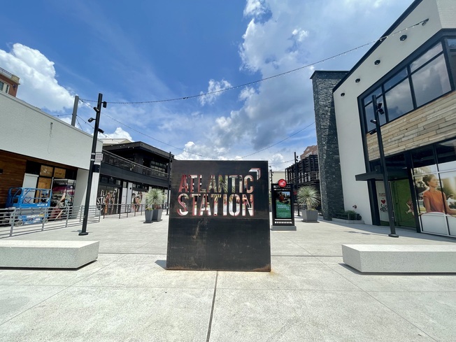 Atlantic Station Sign in The District