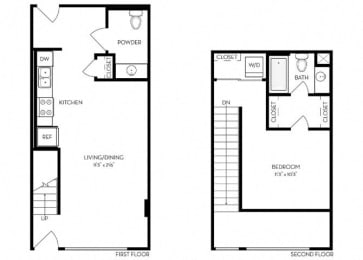 1 bed, 1 bath, 770 sqft, $2,383