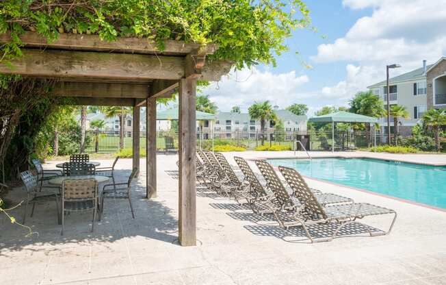 Swimming Pool at Verandas at Taylor Oaks Apartments in Montgomery, AL