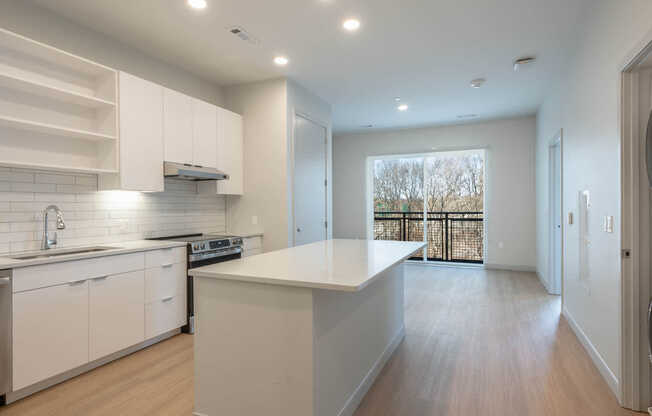 Living Room with Hard Surface Flooring