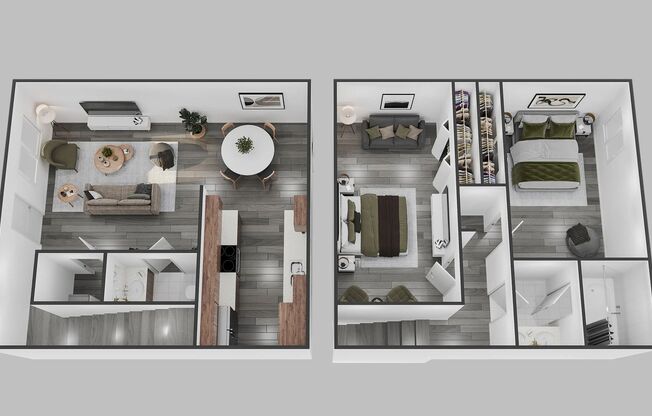 2 beds, 1.5 baths, 1,070 sqft, $1,299, Unit 14