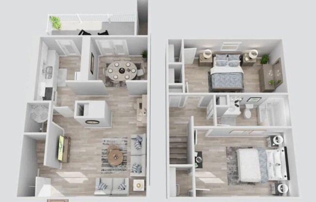 2 beds, 1.5 baths, 1,100 sqft, $995