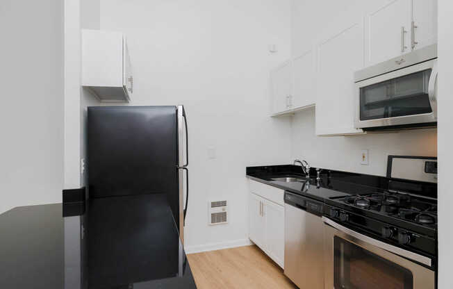 Kitchen with Stainless Steel Appliances