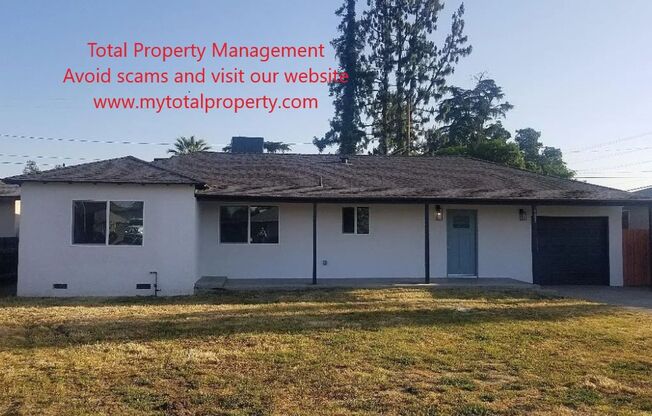 128 W. SANDRA 3 BEDROOM 2 BATHROOM HOME TULARE