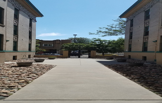 Experience serene living in this charming courtyard setting.