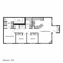 3 beds, 2 baths, 1,573 sqft, $2,157