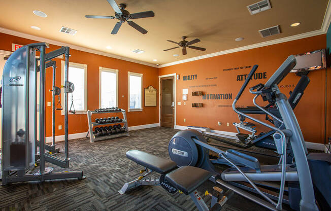 Fitness Center at Links at Forest Creek in Round Rock Texas near Austin