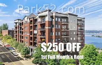 $250 Off First Full Month!  1 Bed 1.5 Bath Theater District Condo + Amenities