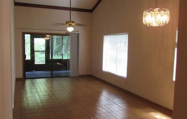 2 Bedrooms/ 2 Baths, Large 2 story 1,050+ SF Townhome with Garage in the lush Wekiva Villas on the Green Community in heart of Wekiva Golf Community.