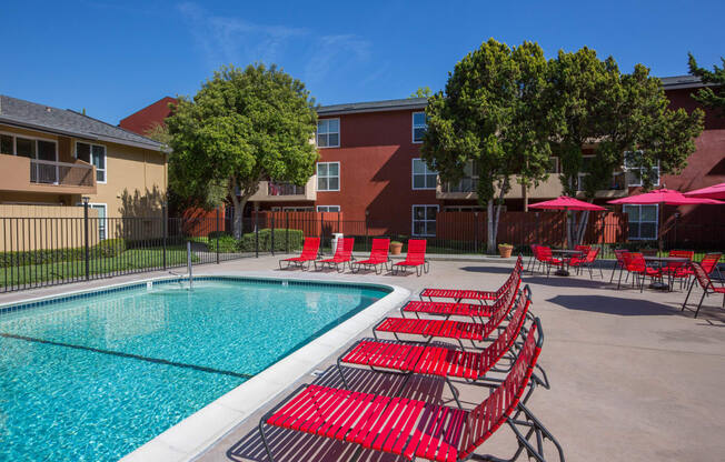 Swimming Pool And Sundeck at Carriage House, Fremont, CA 94536