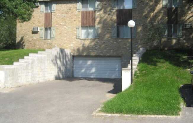 Victoria Flats garages