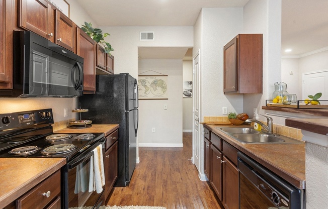Your kitchen includes designer upgrades! at The Fairways at Star Ranch, Texas