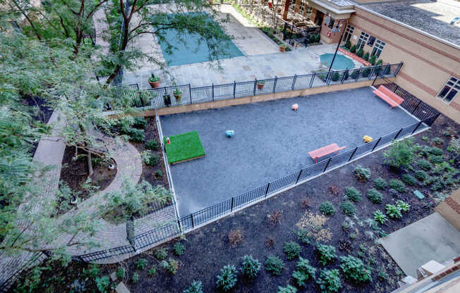 Courtyard and Dog Park