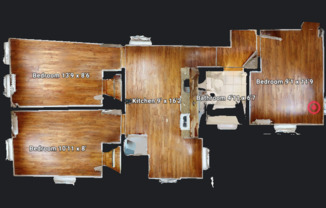 3 beds, 1 bath, $4,095, Unit 15
