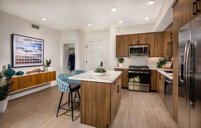 kitchen at The Lofts at Carlsbad Village, Carlsbad, 92008