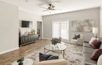 Wooden flooring at Lagniappe of Biloxi Apartment Homes, Biloxi, Mississippi