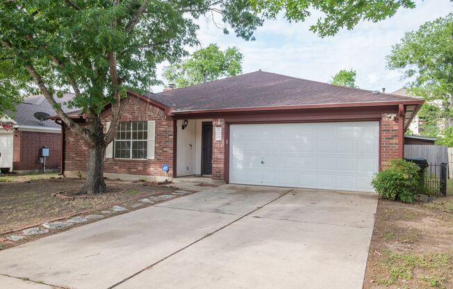 Single Story, Kyle TX Home for Rent